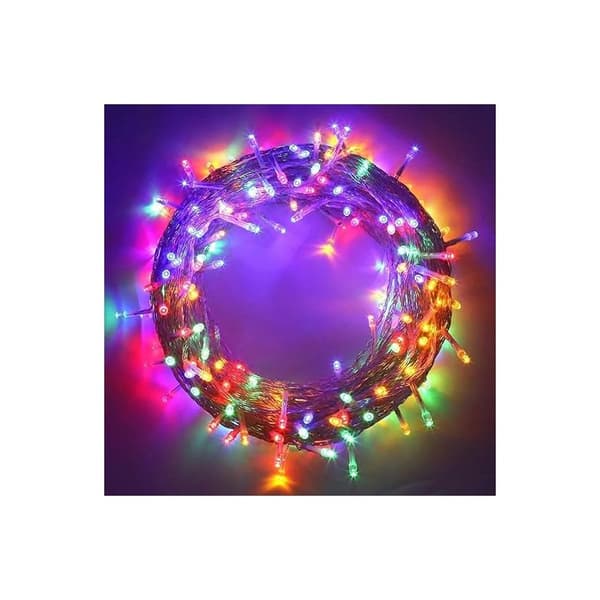 Net String Lights, 192 LED Net Lights 3M x 2M, 8 Modes, Vandtæt, Dæmpbar til Soveværelse, Jul, Bryllup, Fest, Hjem, Have, Farve