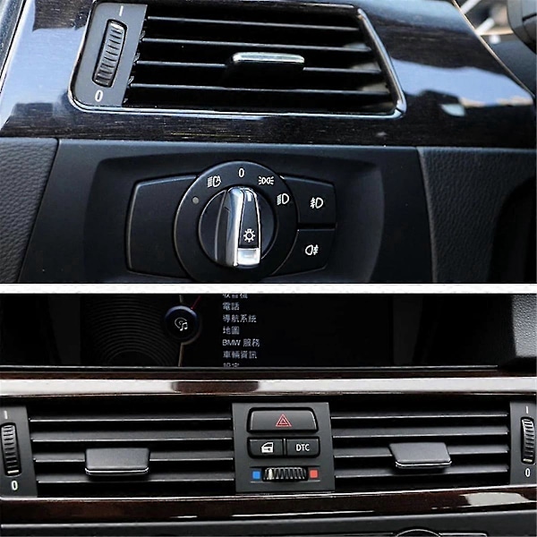 Reparationssæt til front A/C luftventil udløbsfane klips kompatibel med 3 Serie E90 2005-2012 Front A/C Aircondition