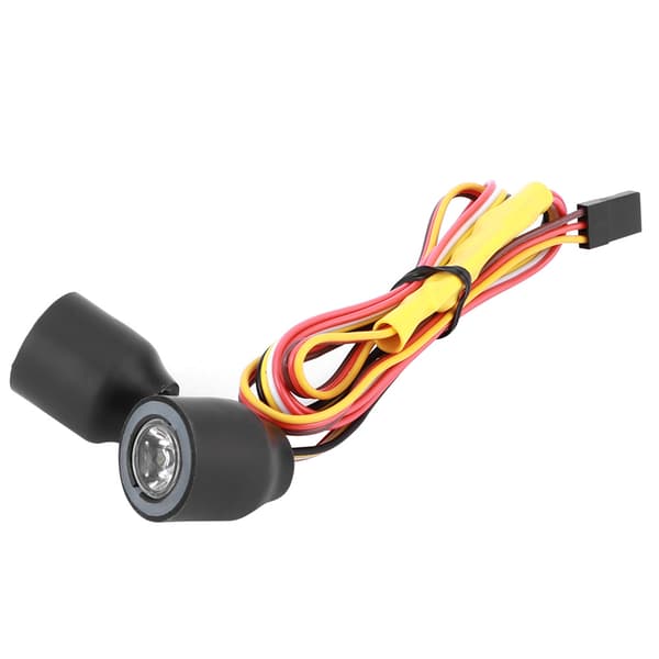 LED-lys Forlygter Passer til Jeep Wrangler 1/10 RC Crawler Bil DIY Modificering Opgradering Tilbehør