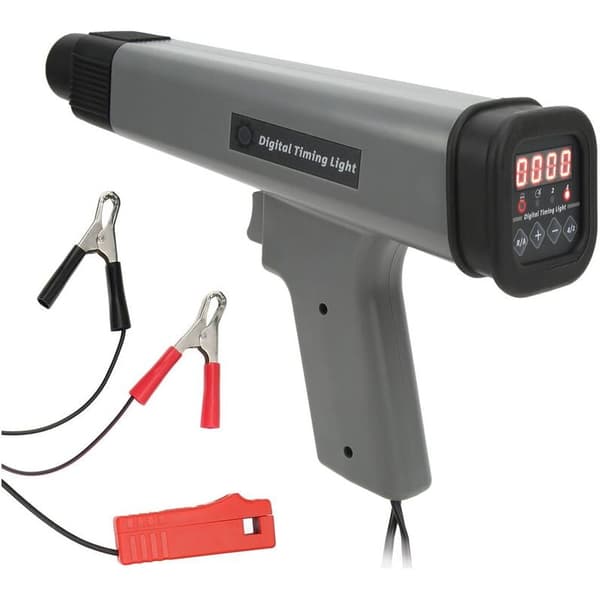 12V Automotive Strobe Light – Positive Grounding System – Bright LED Display – Cables with Clips for Car and Motorcycle