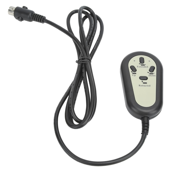 Elektrisk hvilestol Sofa 4-knapps fjernkontroll Håndbryterkontroller for dobbelmotor hvilestol (rett hode)