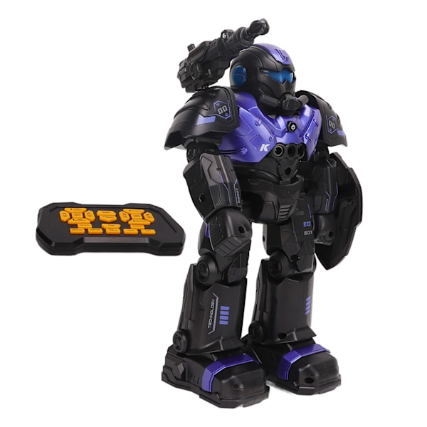 RC-robot, multifunktionell, geststyrd, programmerbar, gå, glida, sjunga, dansa, pedagogisk fjärrstyrd robotleksak