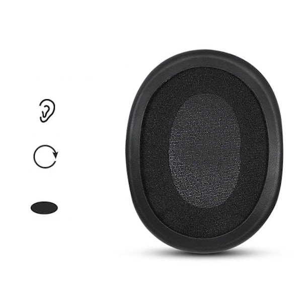 Uppgraderade Öronkuddar Mjuka Öronkuddar Kompatibla Razer Barracuda X Hörlurar-B15 Vit