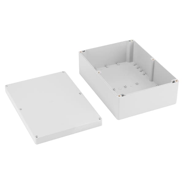 263*185*95mm Vandafvisende Hvid Plastkapsling Projektkasse DIY Samledåse