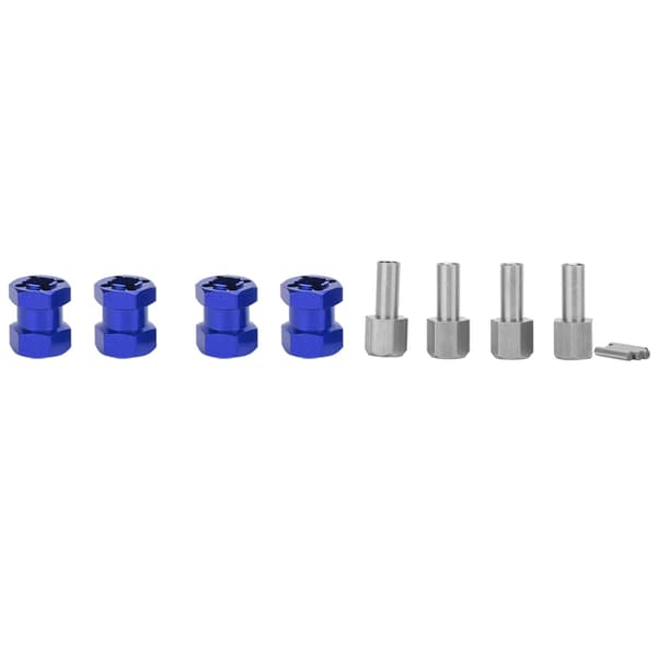 RC Forlengelseshjul Hex Hub Driver Adapter Passer for D90 AX10 CC01 SCX10 F350 Blå