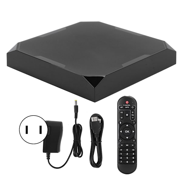 TV-boks med Android 9.0-system, S905X3 WiFi-funktion, TV-boks-udstyr 100-240V (2+16G AU)