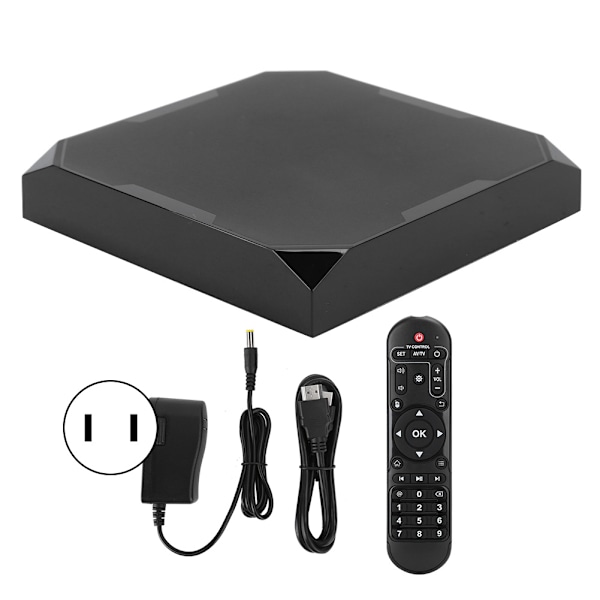 TV-box med WiFi-funktion för Android 9.0-system, TV-box-utrustning 100–240 V (2+16 G AU)