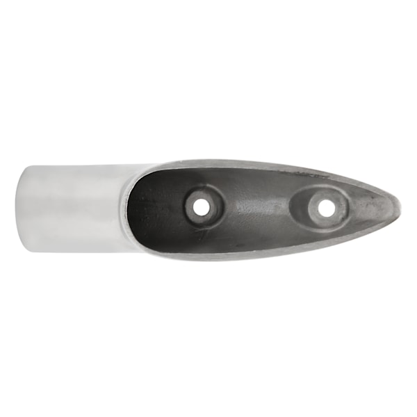 Marine båt rekkverk montering skinne ende rustfritt stål båt yacht rekkverk skinner pipe base30029