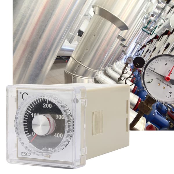 E5C2-R20K220VAC Digital K Typ Ingångspunkt Temperaturregulator Termostat 0-400℃