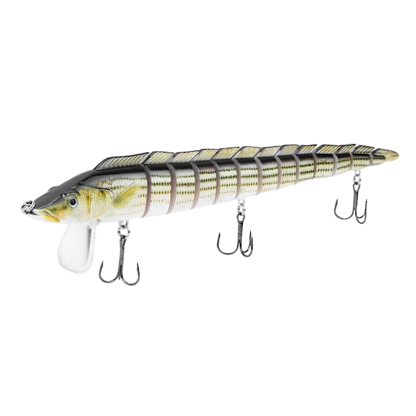 Y176 23cm/46g Undervandslys Farverig Multileddet Livagtig Kunstig Agn Fiskeri Lokkemad Swimbait Tilbehør2#