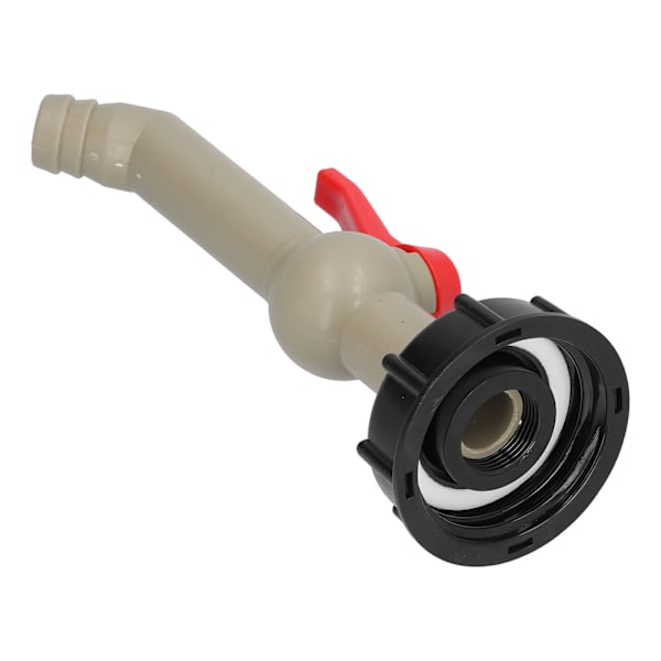 IBC Tank Kranadapter Vannslangekobling Hagetilbehør 45° 25mm Kran VVS-verktøy