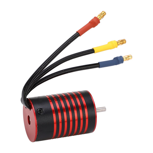 Borstlös motor för RC-bil, 4 poler, för 1/14 1/16 fjärrstyrd bil, tillbehör, 5800KV