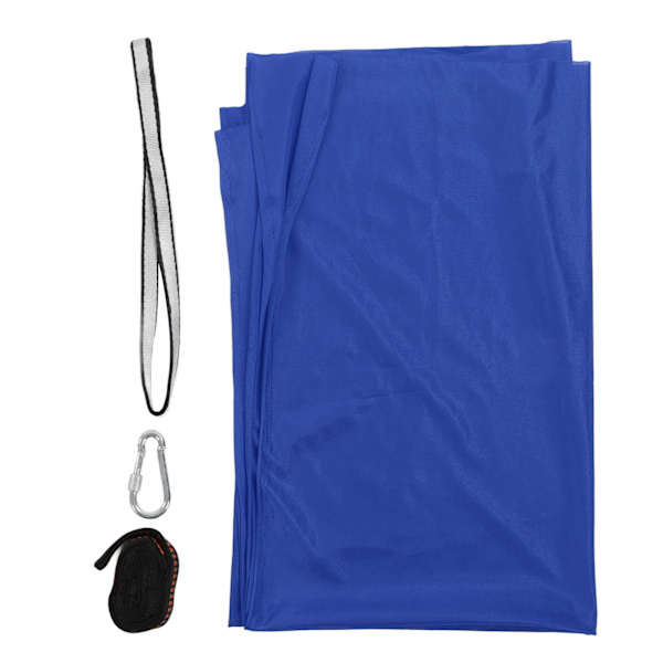 Barnhammock i polyester, stretchig och bekväm, sensorisk hängmatta för barn, inomhus och utomhus, blå
