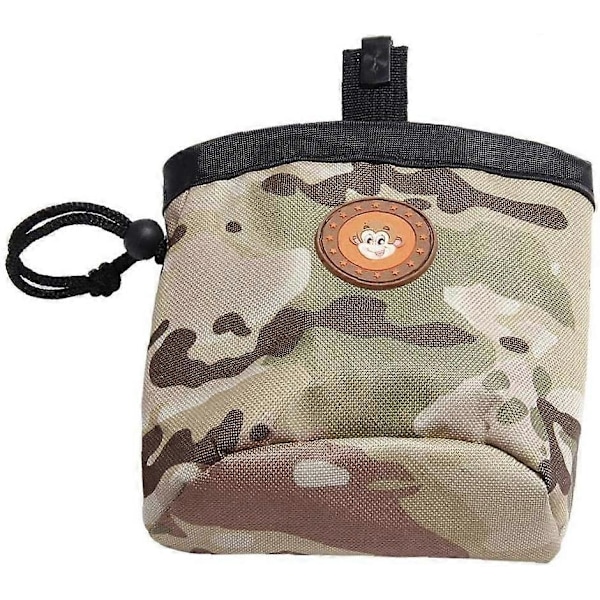 Hundetræning Kæledyrsfodring Lomme Hvalpe Snack Belønnings Taljetaske Kæledyrsartikler (gul camouflage)