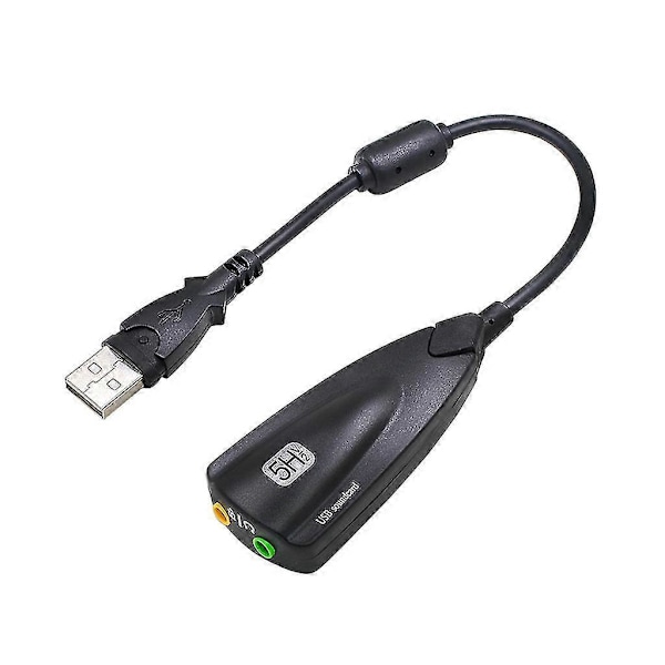 USB Ulkoinen Äänikortti Välitöntä Äänen Toistoa Varten USB - 3.5mm Adapteri