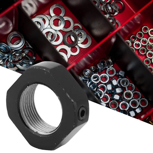 1 stk høy nøyaktighet innebygd messingpute metalllåsemuttere for kuleskruetilbehør (M15x1mm)