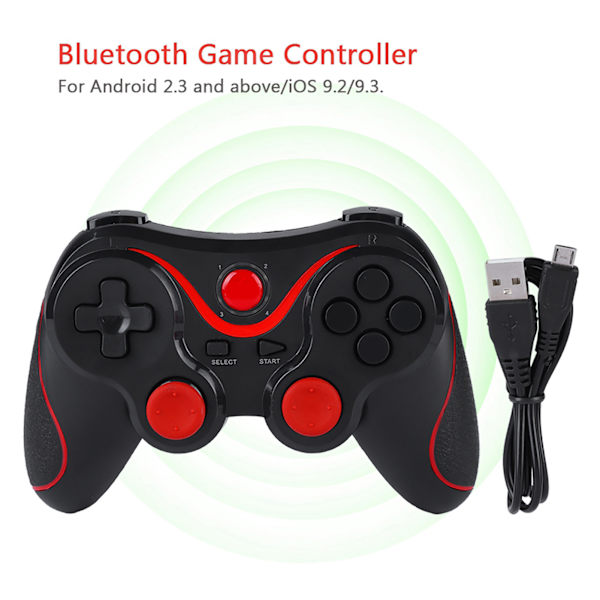 Mer realistisk spelkänsla Bluetooth-spelkontroll Högkänslig Bluetooth-gamepad
