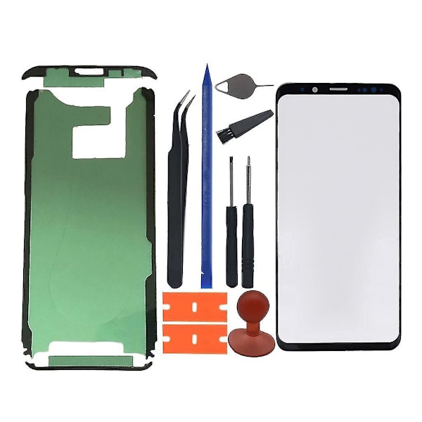 kompatibel S9/s9 Plus Front Ydre Glas Skærm Linse Udskiftning - D S9