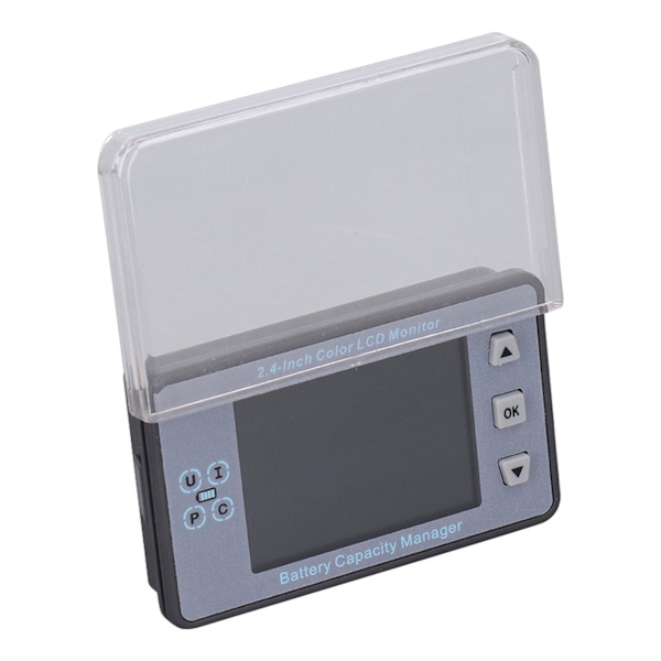 Voltmeter Coulometer Wireless Battery Capacity Manager -näyttö 2,4 tuuman värillisellä LCD-näytöllä 500V 50A