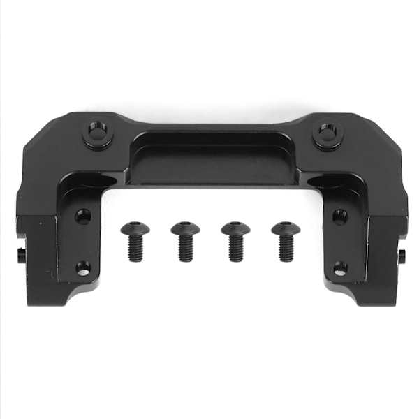 Aluminiumslegering Front Servo Monteringsstativ Passer Til Axial SCX10 III AX103007 1/10 RC Crawler Bil Svart