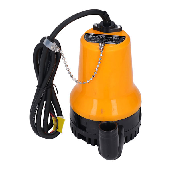 Dykpumpe Lænse Mini 70L/min 5400rpm 45W 4m Lift DC 12V til Fisketankbåd