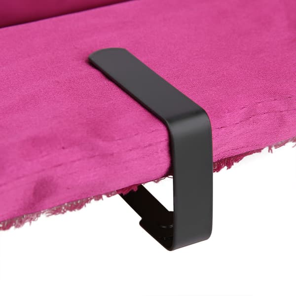 4 stk. Store dukklips i rustfritt stål, sklisikre dukholdere, 5*4 cm