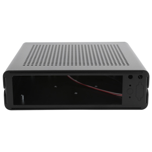 G60S HTPC -runko, täysi alumiininen DCATX- power MiniITX- case pöytätietokoneelle (Noir USB2.0)