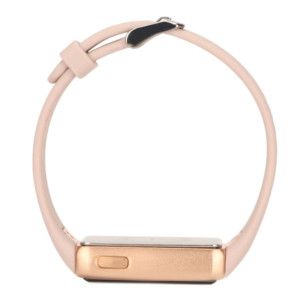 Watch metalliseos silikonilasi 210mah 30m vedenpitävä LED watch fitness kollegoille Pink Band Gold Shell