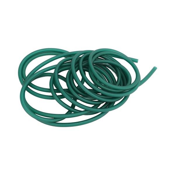 Q4070 5M Naturlig Latex Gummirør Stræk Elastisk Rør Udendørs Jagt Udskiftning Bånd Is Grøn