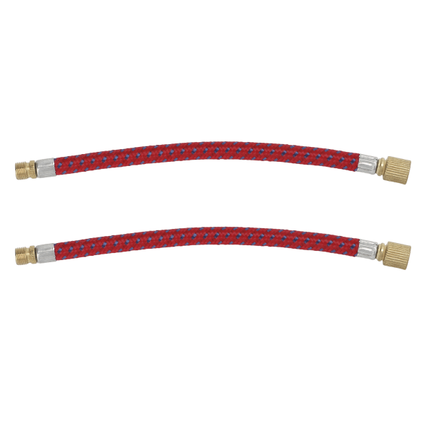2 kpl pyörän pumpun jatkoletkua, pituus 16,6 cm/6,5 tuumaa, nylon-kuparimateriaalit, kaksoisventtiilimuotoilu, täyttöletku