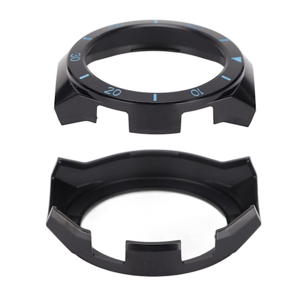 Suojakuori Huawei Watch GT 2E -älykellolle, rannekkeen näytönsuojakotelo, puskurin kehys (musta sininen)