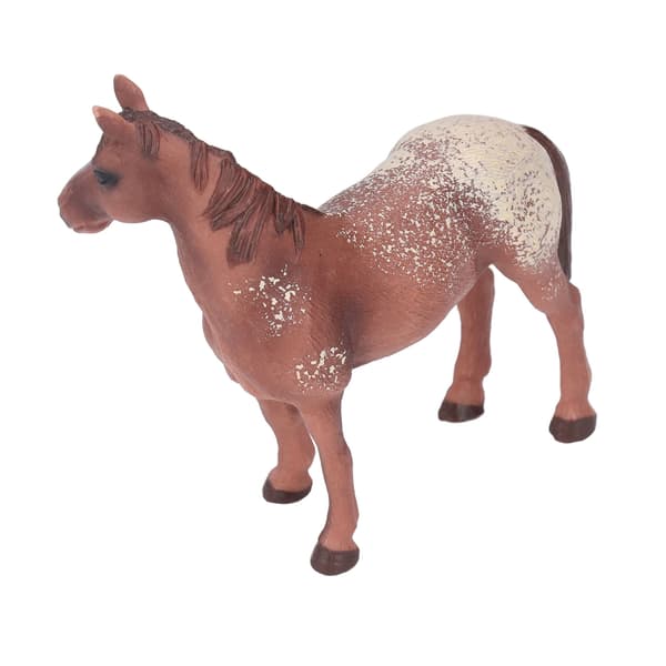 Appaloosa Hestemodell Barn PVC Simulert Levende Hest Dyrefigur Dekorasjon Bursdagsgave