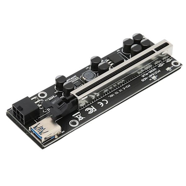 PCIE Riser Stabil 8 FP Kondensatorer Forgyldt USB3.0 Interface Adapterkort til Win 7 til Win 8 til Win10 til Win XP