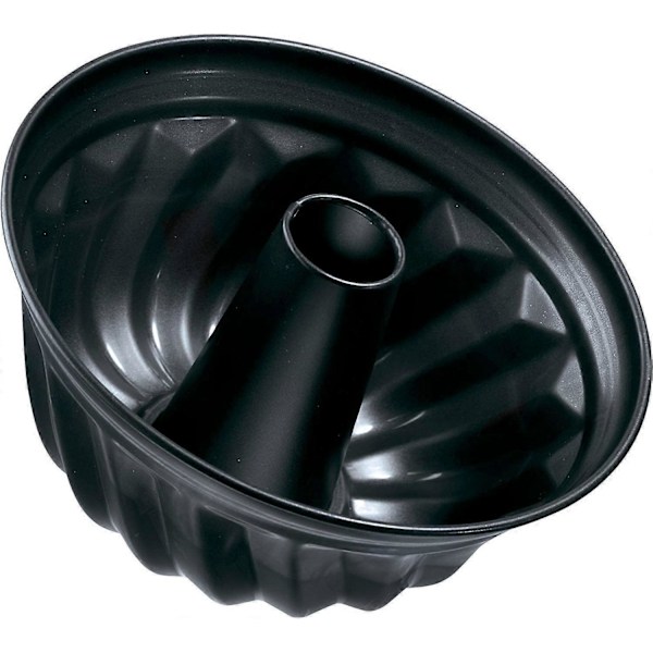 Gresskarkakeform 24 cm, Rustfritt stål, Metallisk Svart, 24x 24 x 6.5