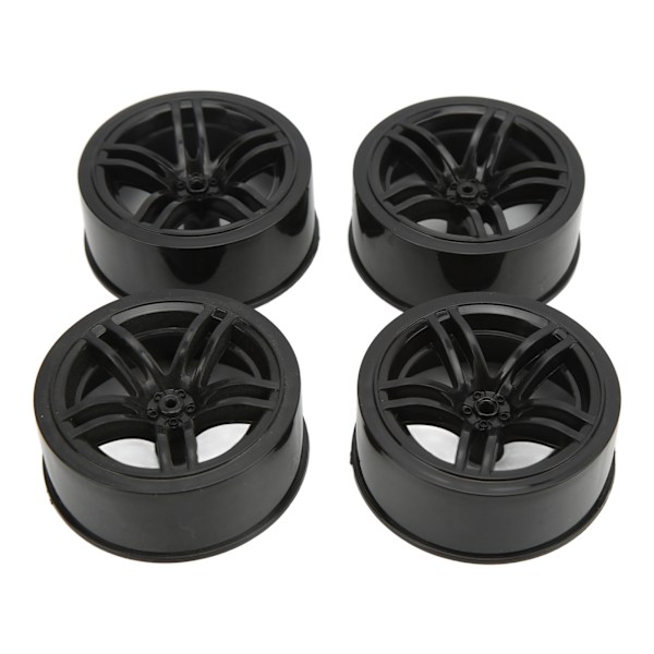 4 st RC-hjul Fälgar Diameter 63mm Lättvikts Plastfälgar för 1/10 Höghastighets RC-bil