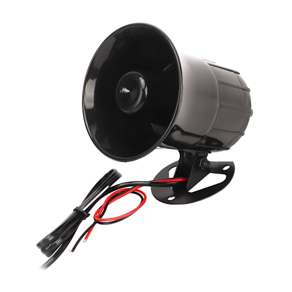 12V 30W 3 Tone Sirene 120 DB Høj Volumen Kraftig Lyd Elektrisk Advarselsalarm Lufthorn til Køretøj