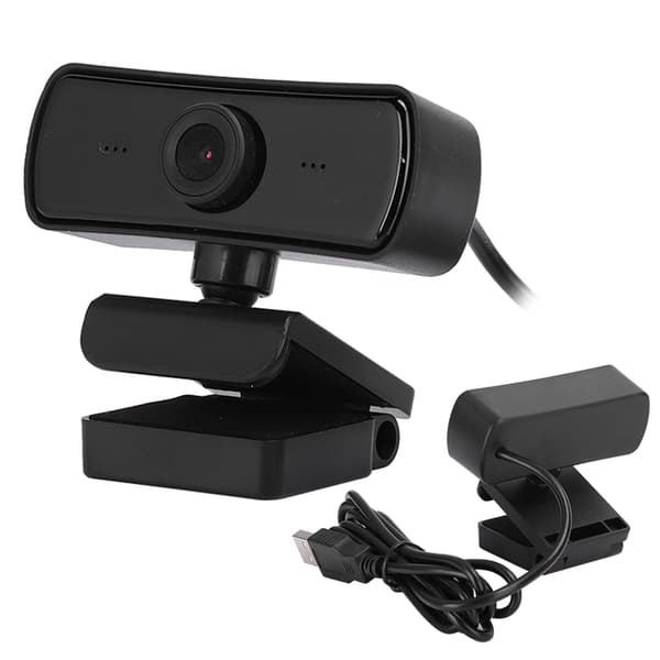 Webcam USB-kamera med indbygget mikrofon, computertilbehør til liveudsendelse og netundervisning