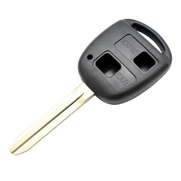 Remote Car Key for Toyota Yaris Prado Tarago Camry Corolla Key Case Button Pad Switch svart