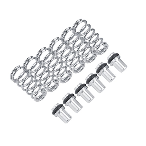 6 stk. Universal Poppet Valve Fjedre Øl Dele Passer Til Kugle & Pin Lock Style Keg Post