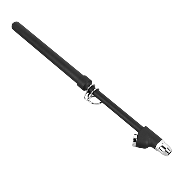 Svart däcktrycksmätare, mångsidig, mycket exakt, bärbar, pålitlig, robust däcktrycksmätare för bil, cykel, lastbil