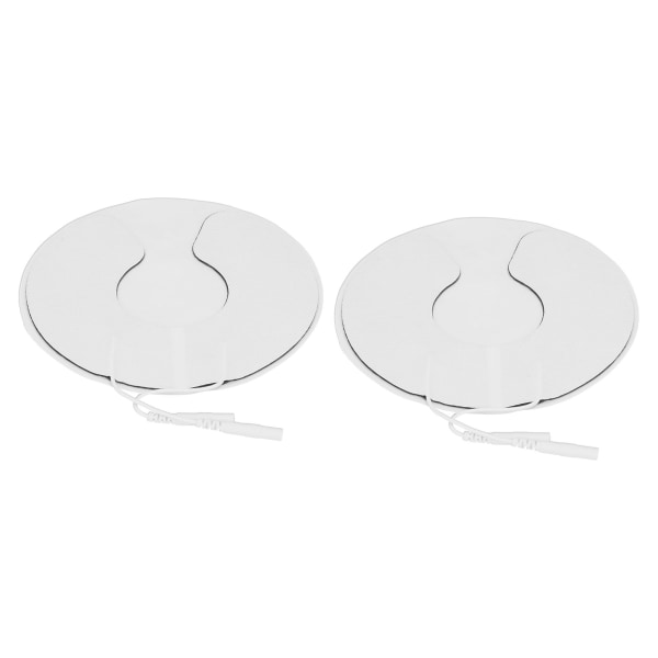 2 st Bröstelektroder för elektrisk TENS Massager Fysioterapimaskin 11cm / 4.3in
