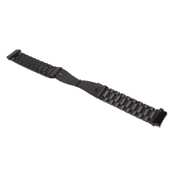 Watch i rostfritt stål Quick Release watch 22 mm Passform för Amazfit Falcon Smart Watch Svart