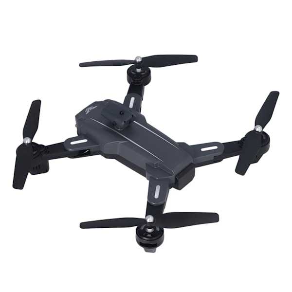 RC Quadcopter leksak hopfällbar hinderundvikande 4K HD Dual Camera Quadcopter för över 14 Svart Tre batterier