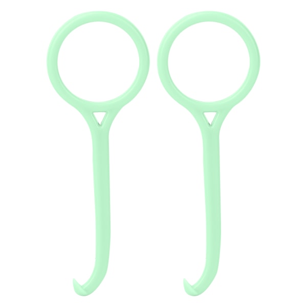 2 stk Professional Aligner Remover Tandbøjler Holdere Remover Tool Oral Care Tool Lysegrøn
