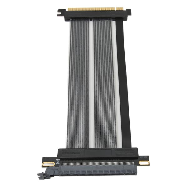 PCIE 4.0 Riser-kabel 20 cm svart grafikkorts förlängningskabel GPU PCIE 4.0 16X förlängare för RTX3090 RTX3080 RTX3070