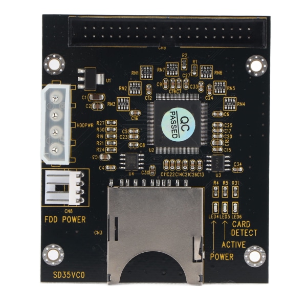 SD - 3,5 tuuman IDE SD/SDHC/SDXC/MMC-muistikortti IDE 40-nastaiseen urossovittimeen