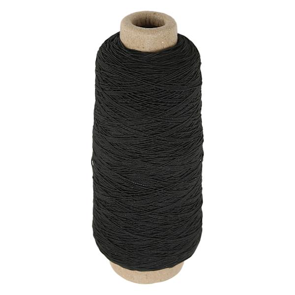 Elastisk snor sort praktisk elastisk tråd til sytråd DIY smykkefremstilling reb armbånd