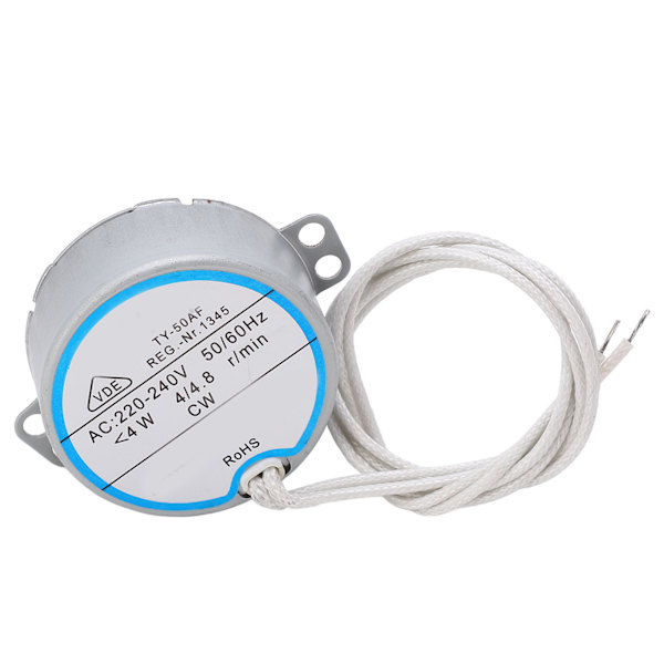 Synkronmotor Metall Elektrisk Flexibel CW Envägs AC220-240V 2.5R TY 50AF-1 st