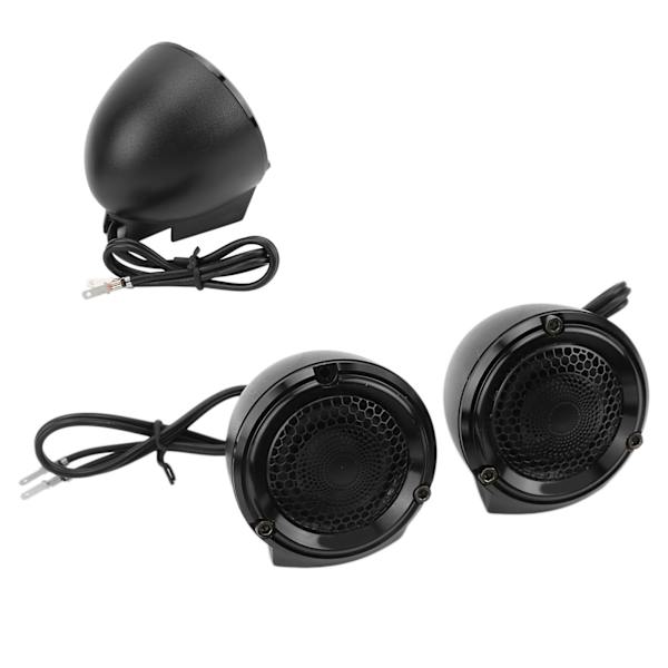 2 STK Bil Diskanthøjttaler 92dB 4 Ohm Klar Stereolyd til Bil Audio System