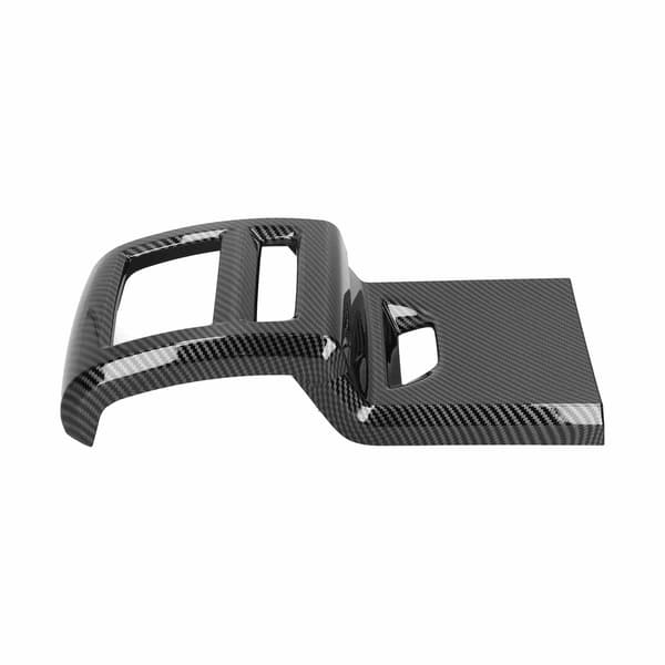 2st Bakre Luftventil Trim Ram Kolfiber Stil Dekoration Passar för MK8 2020-2021